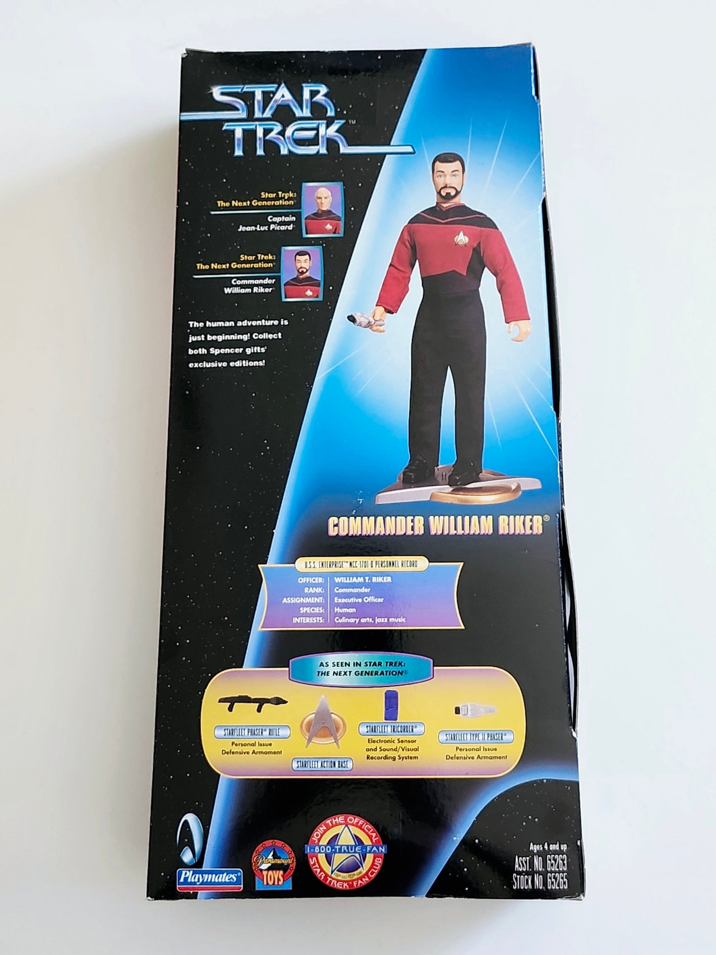 Star Trek Exclusive Commander William Riker 9-Inch Action Figure