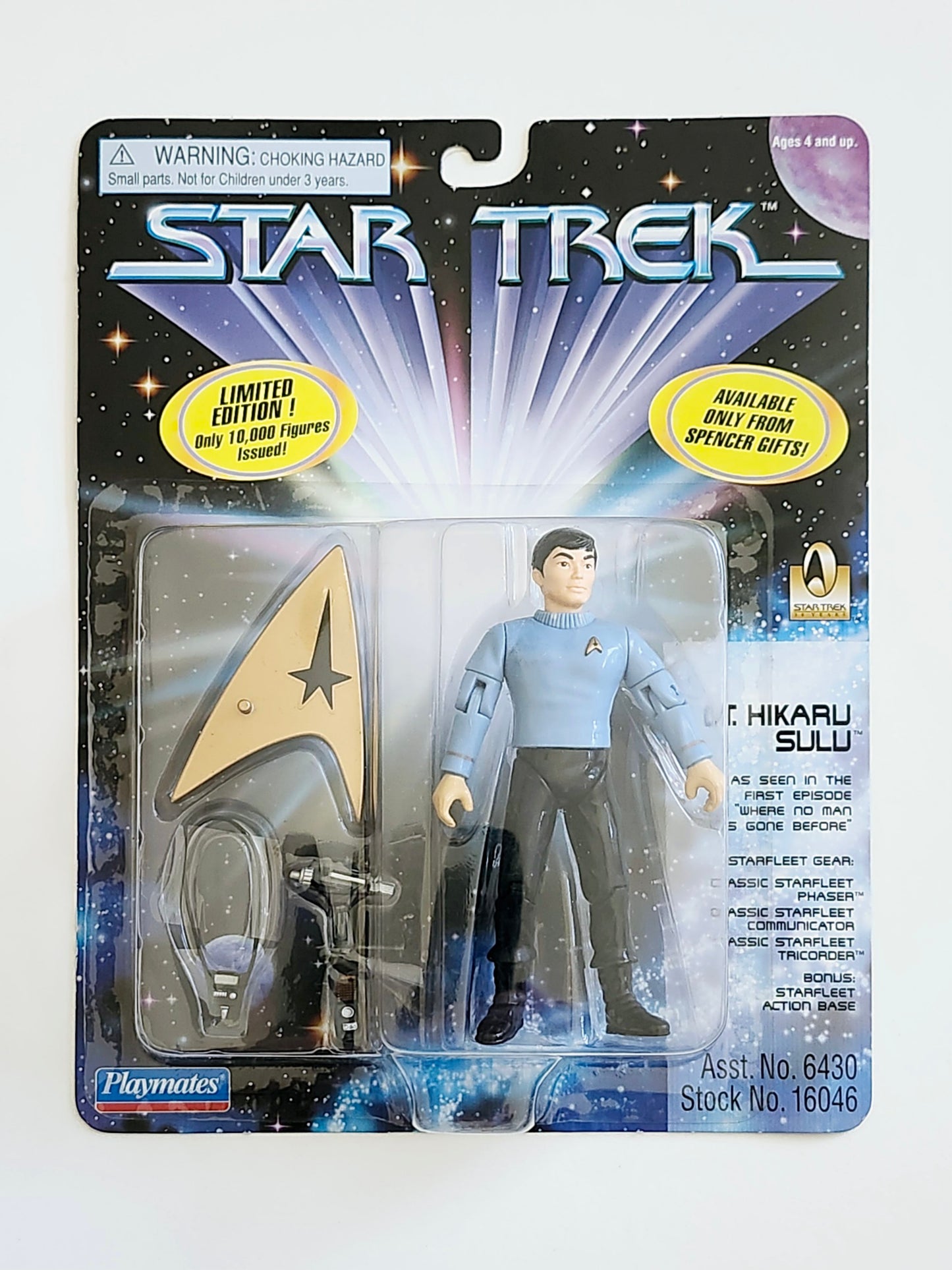 Star Trek Exclusive Lt. Hikaru Sulu Action Figure