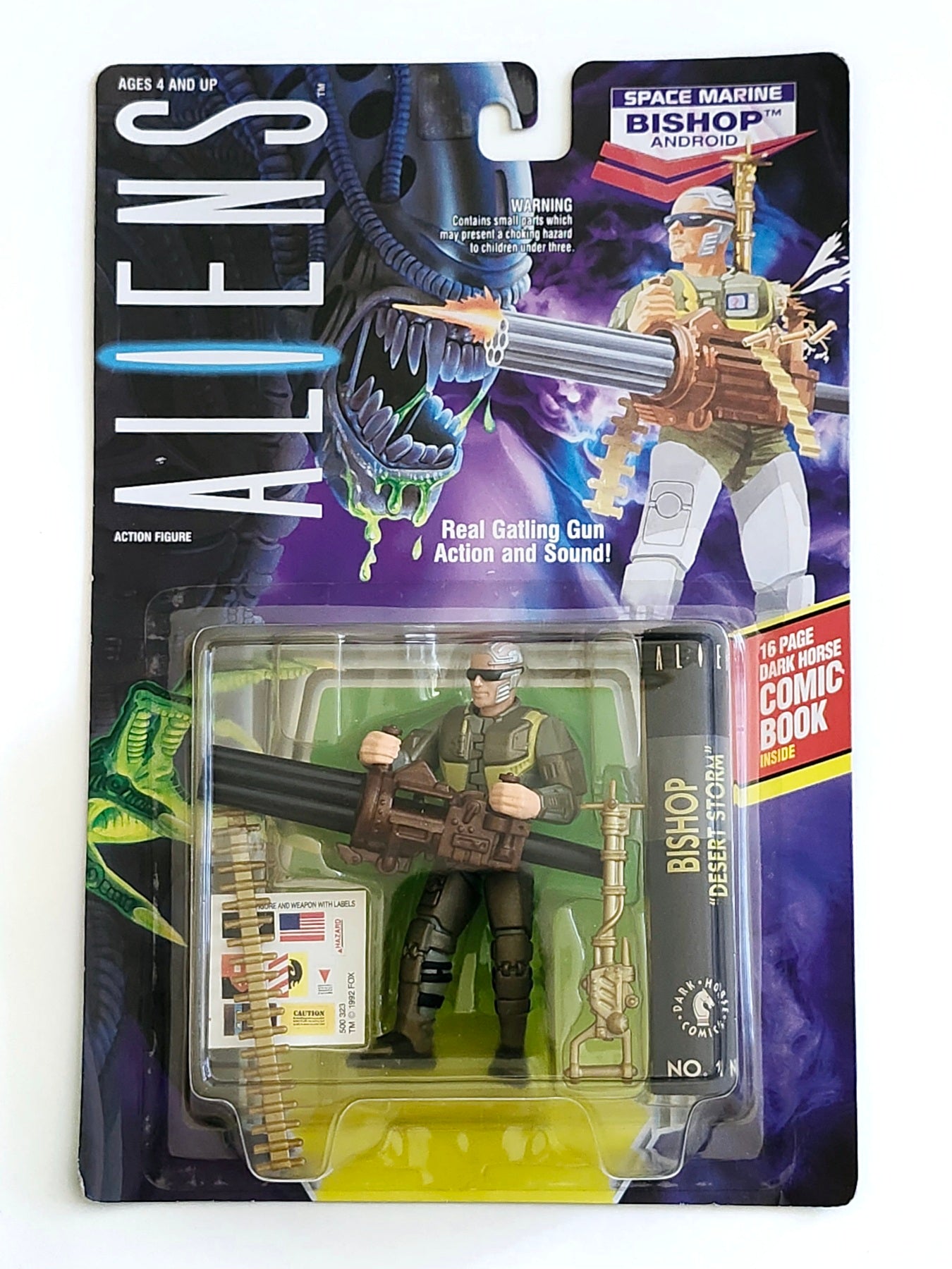 Aliens Space Marine Bishop Android 4.5-Inch Action Figure, 1992