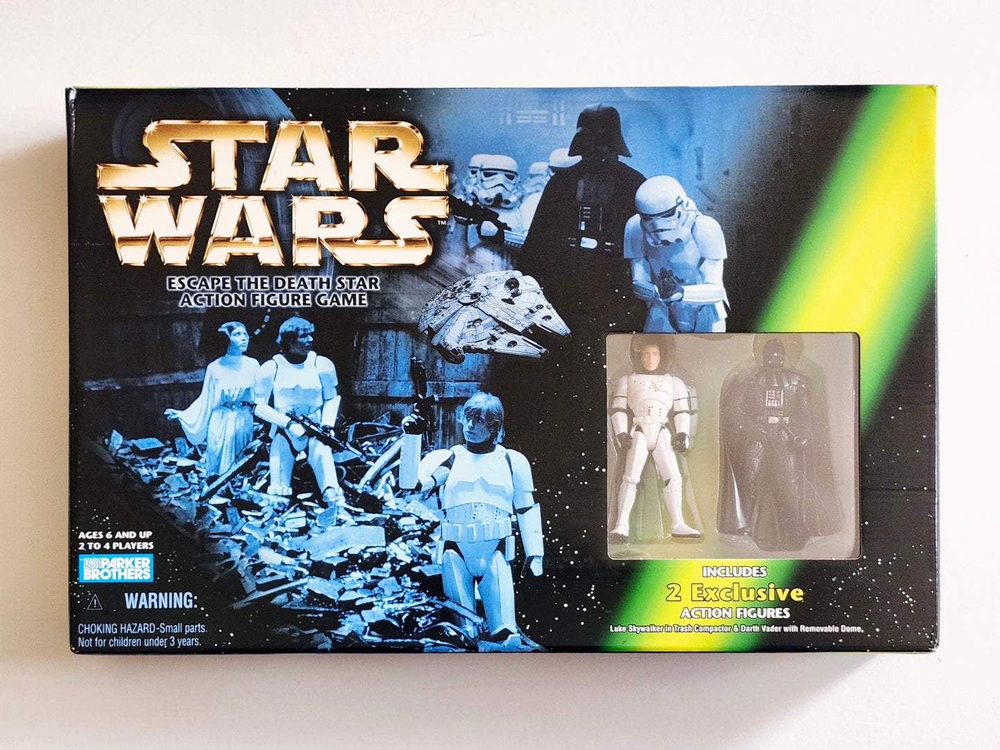 Star Wars Escape the Death Star Game and Action Figures