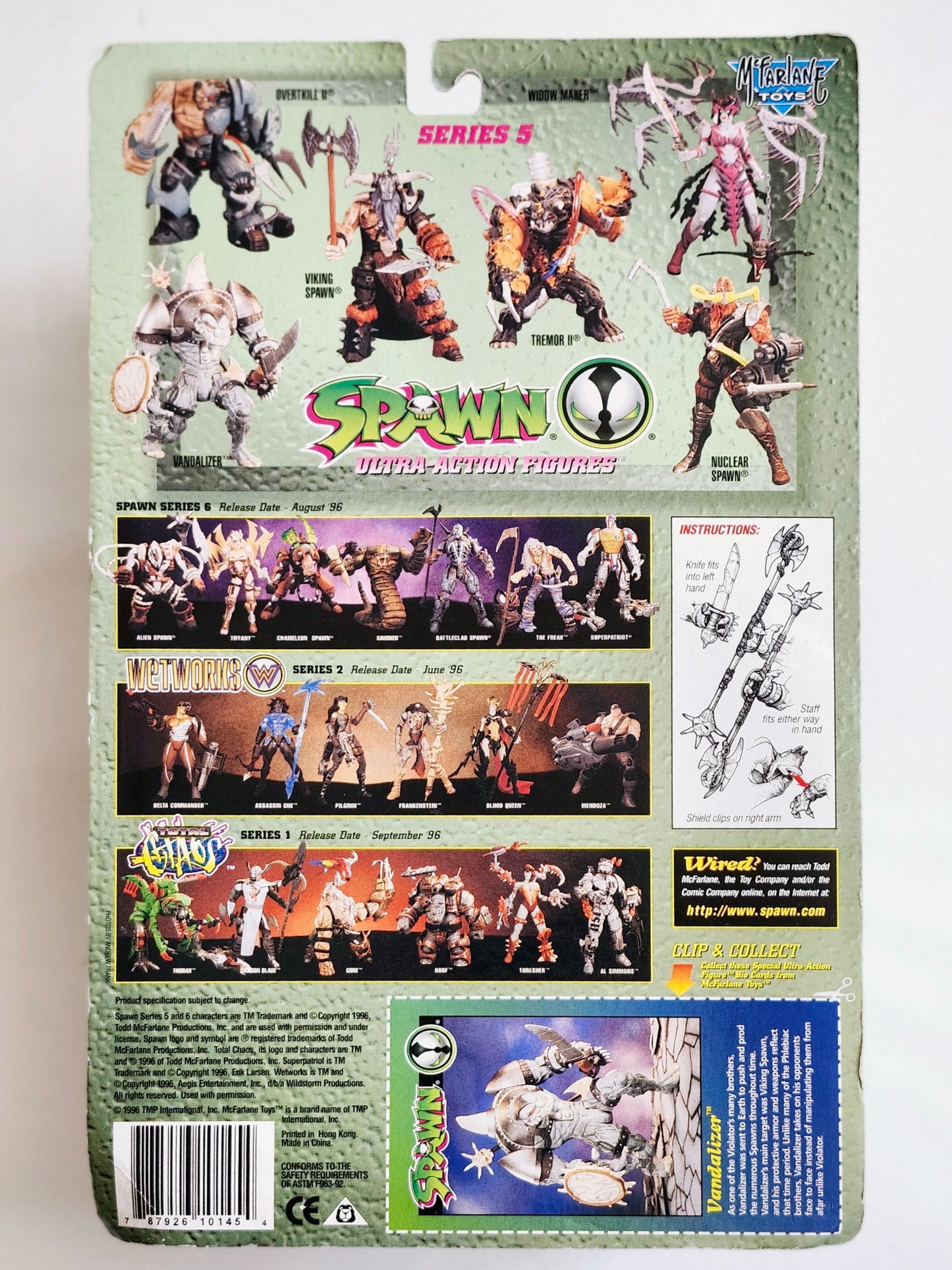 Vandalizer Action Figure (Tan Version) from Todd McFarlane's Spawn