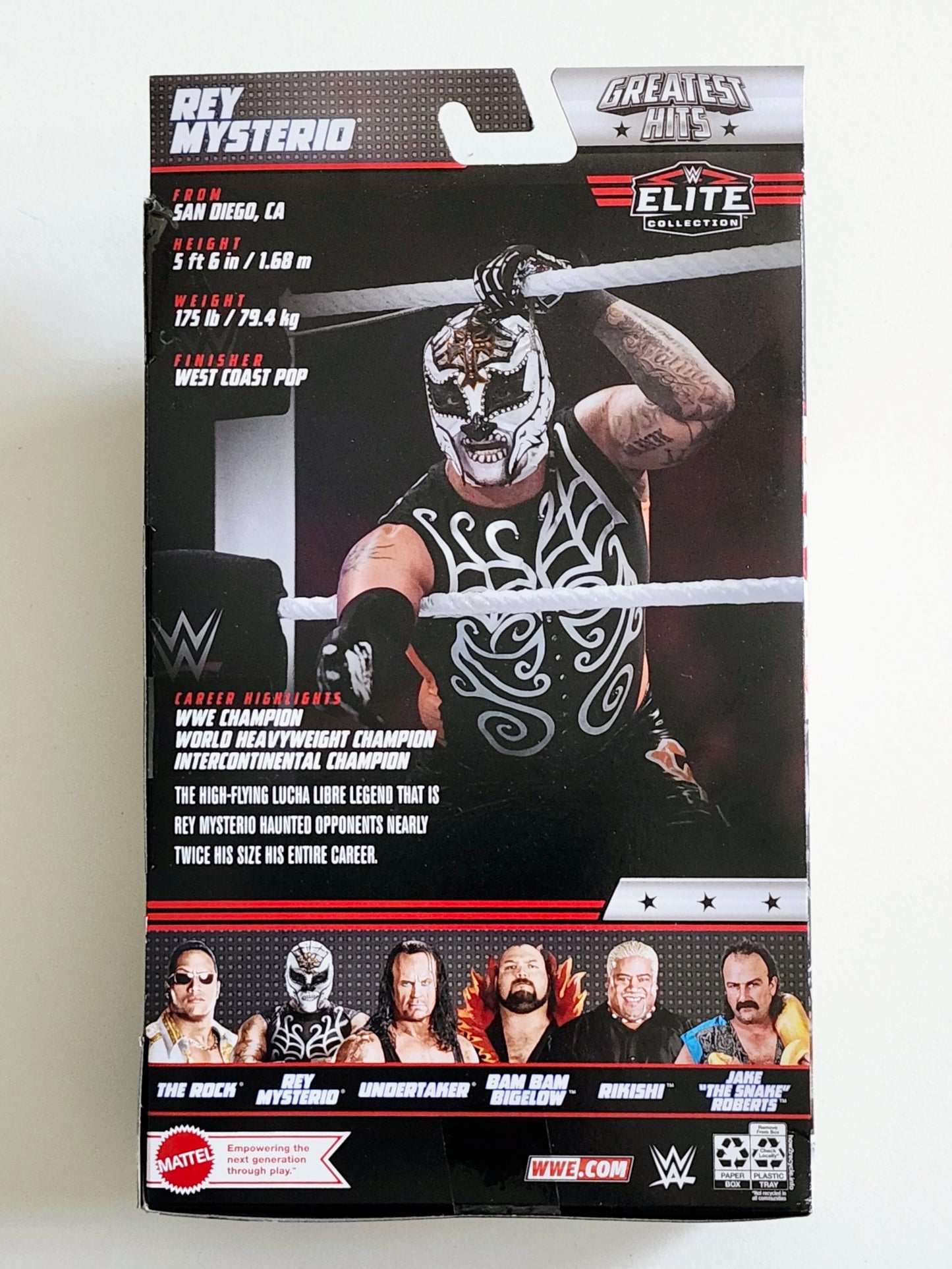 WWE Elite Collection Greatest Hits 2022 Rey Mysterio Action Figure