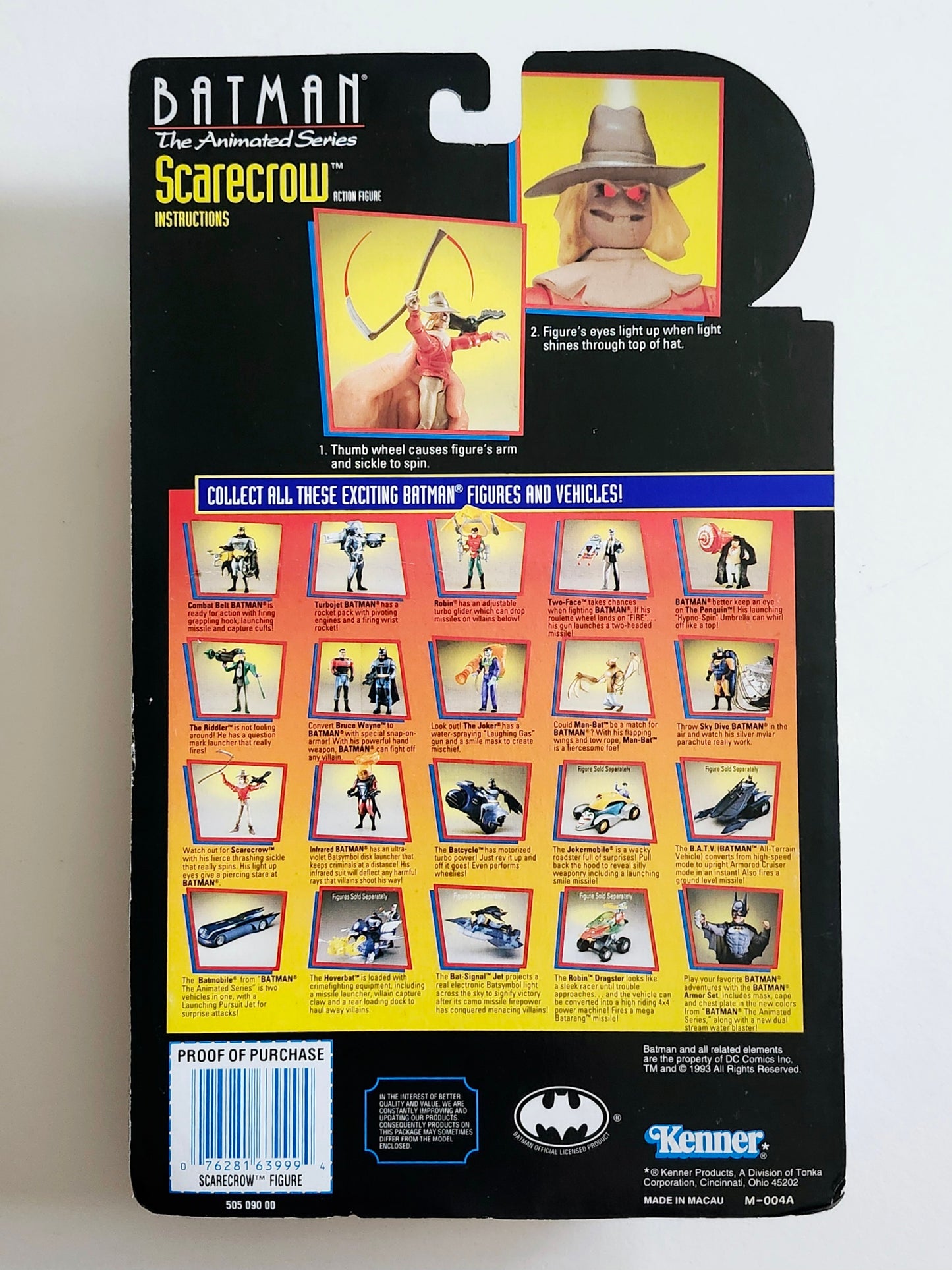 Batman: The Animated Series Scarecrow 4.5-Inch Action Figure