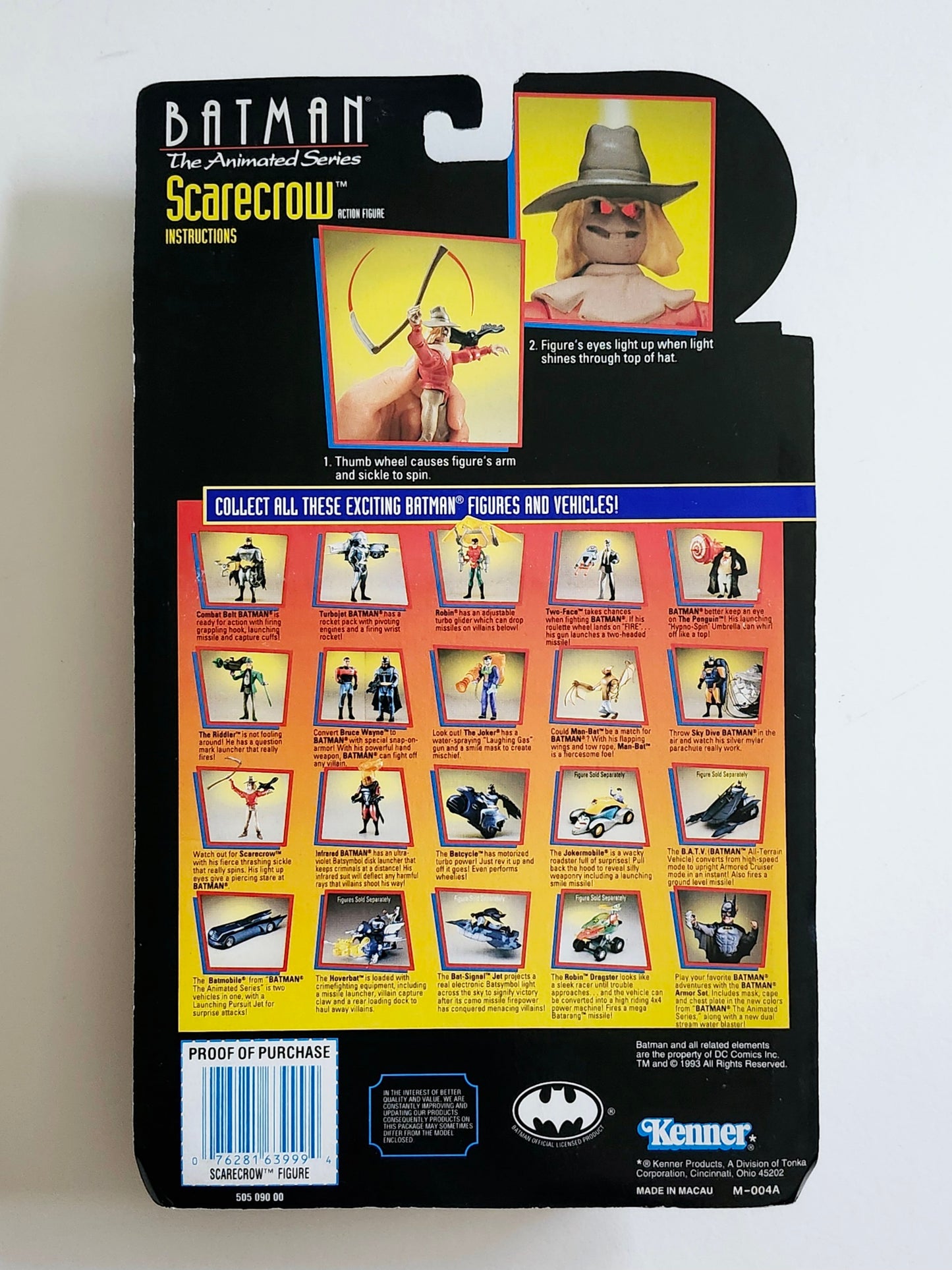 Batman: The Animated Series Scarecrow 4.5-Inch Action Figure