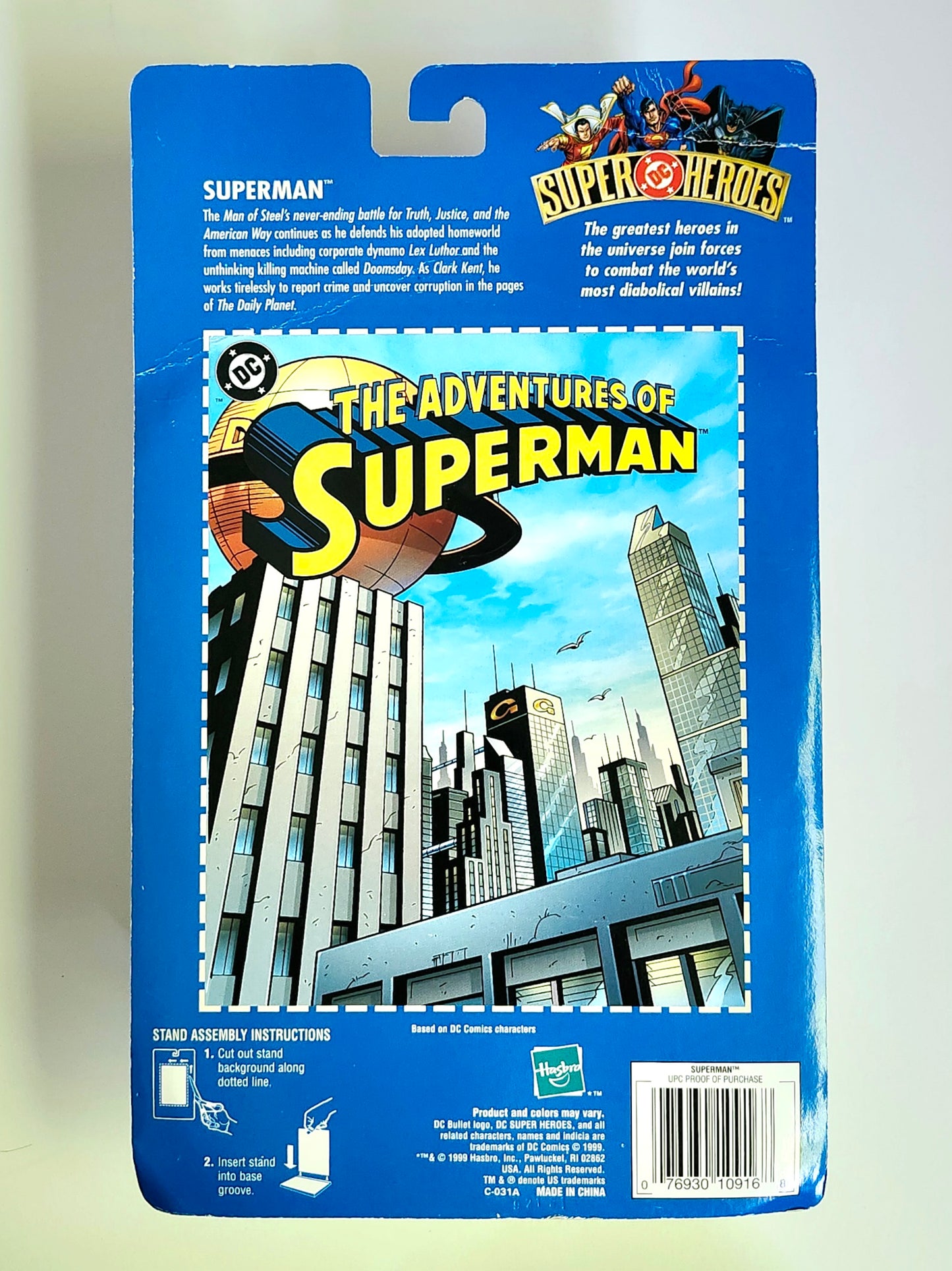 DC Superheroes Superman Action Figure (1999)