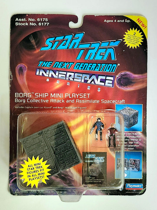 Star Trek Innerspace Series Borg Ship Mini Playset