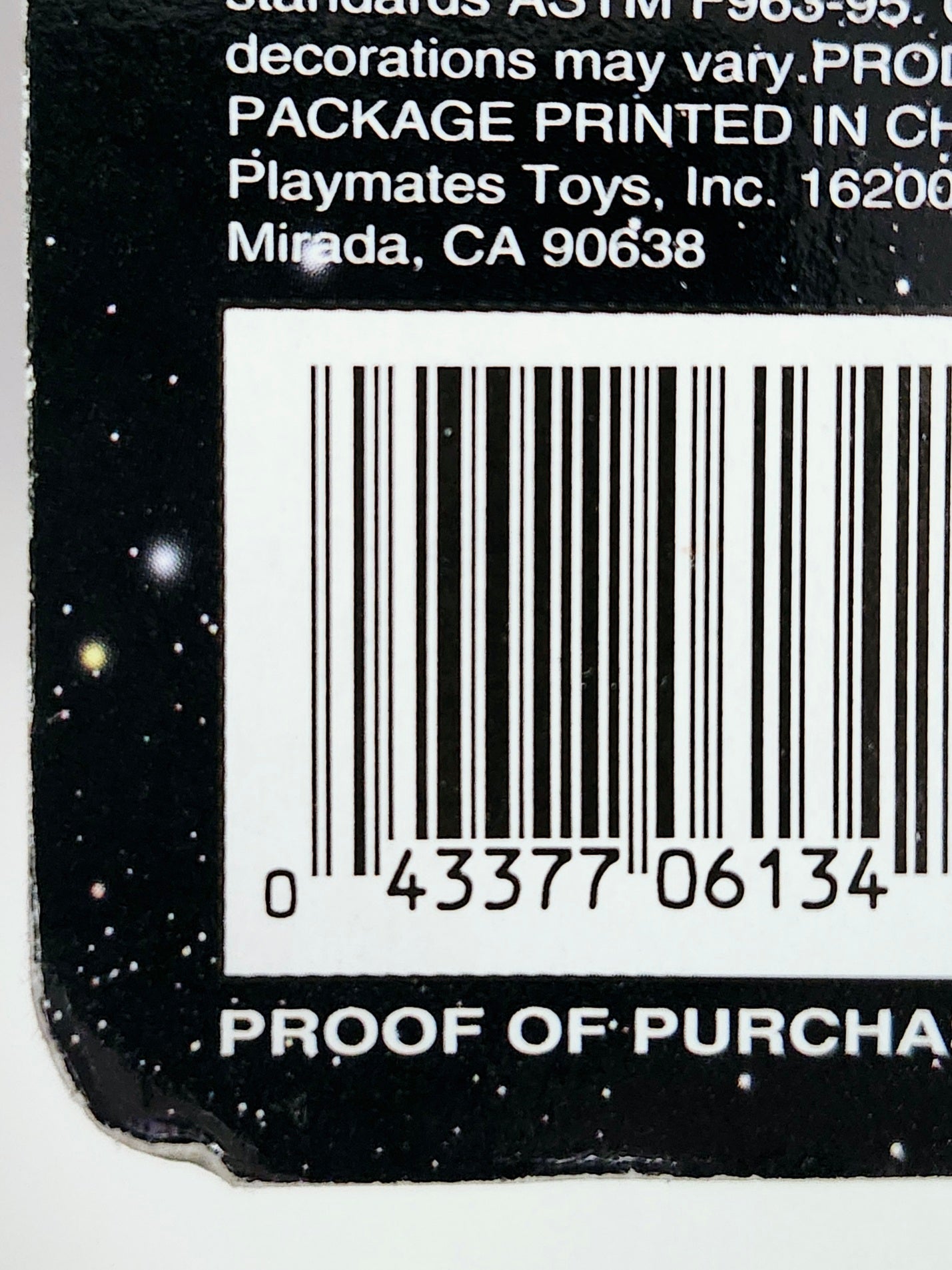 Star Trek Innerspace Series Cardassian Galor-Class Warship Mini Playset