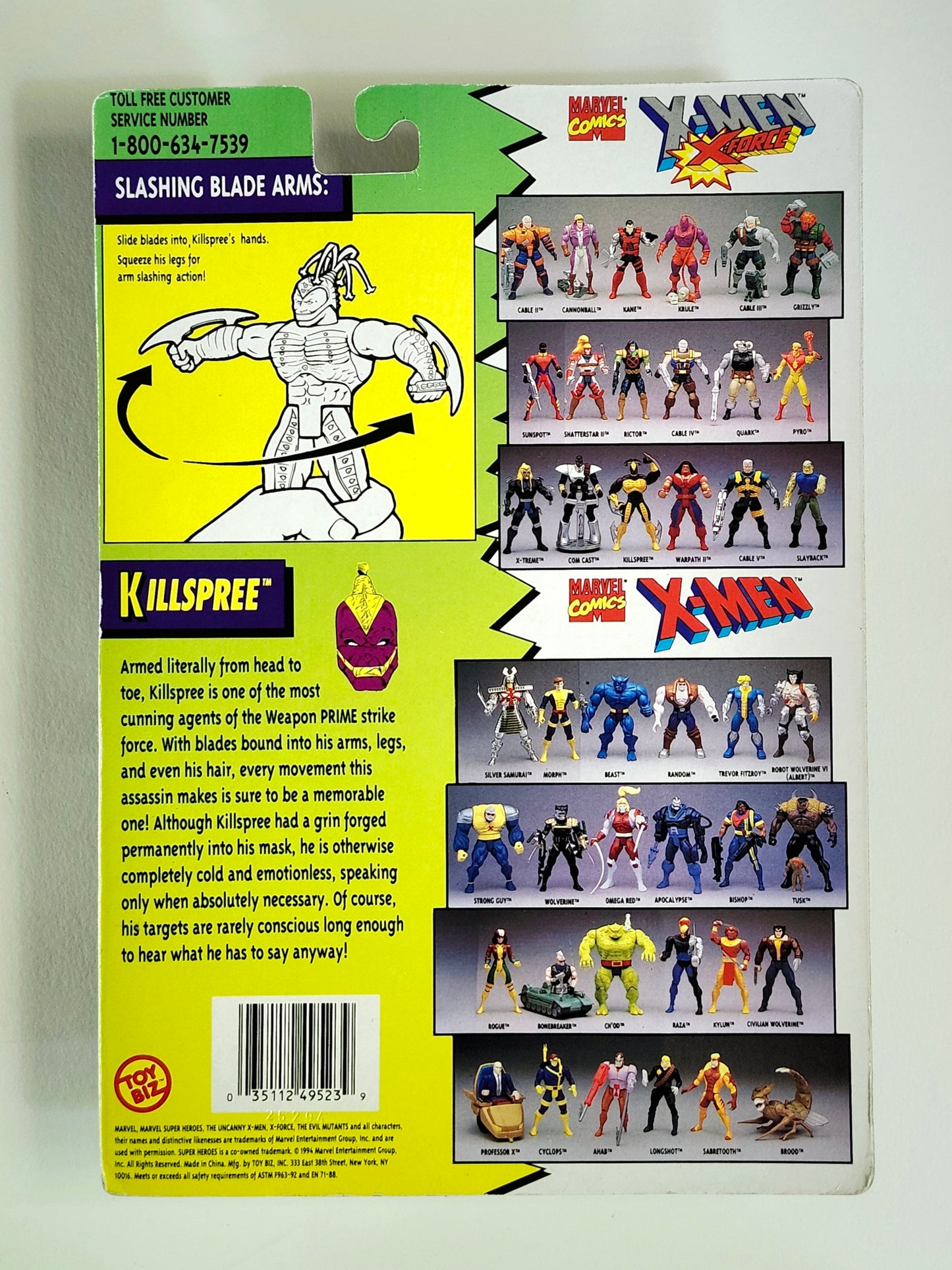 X-Men/X-Force Killspree 5-Inch Action Figure