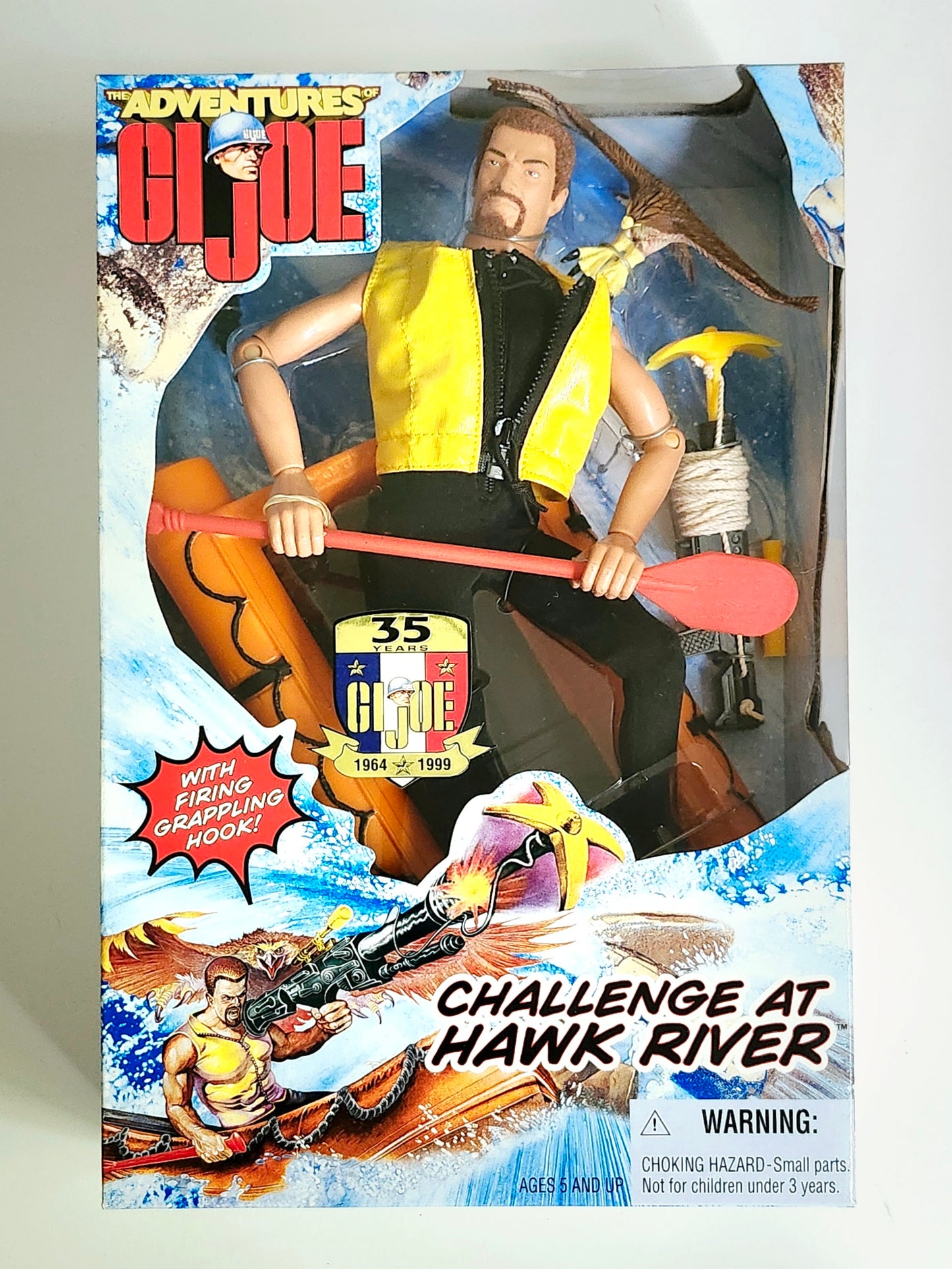 Adventures of G.I. Joe Challenge at Hawk River (Caucasian) 12-Inch Action Figure