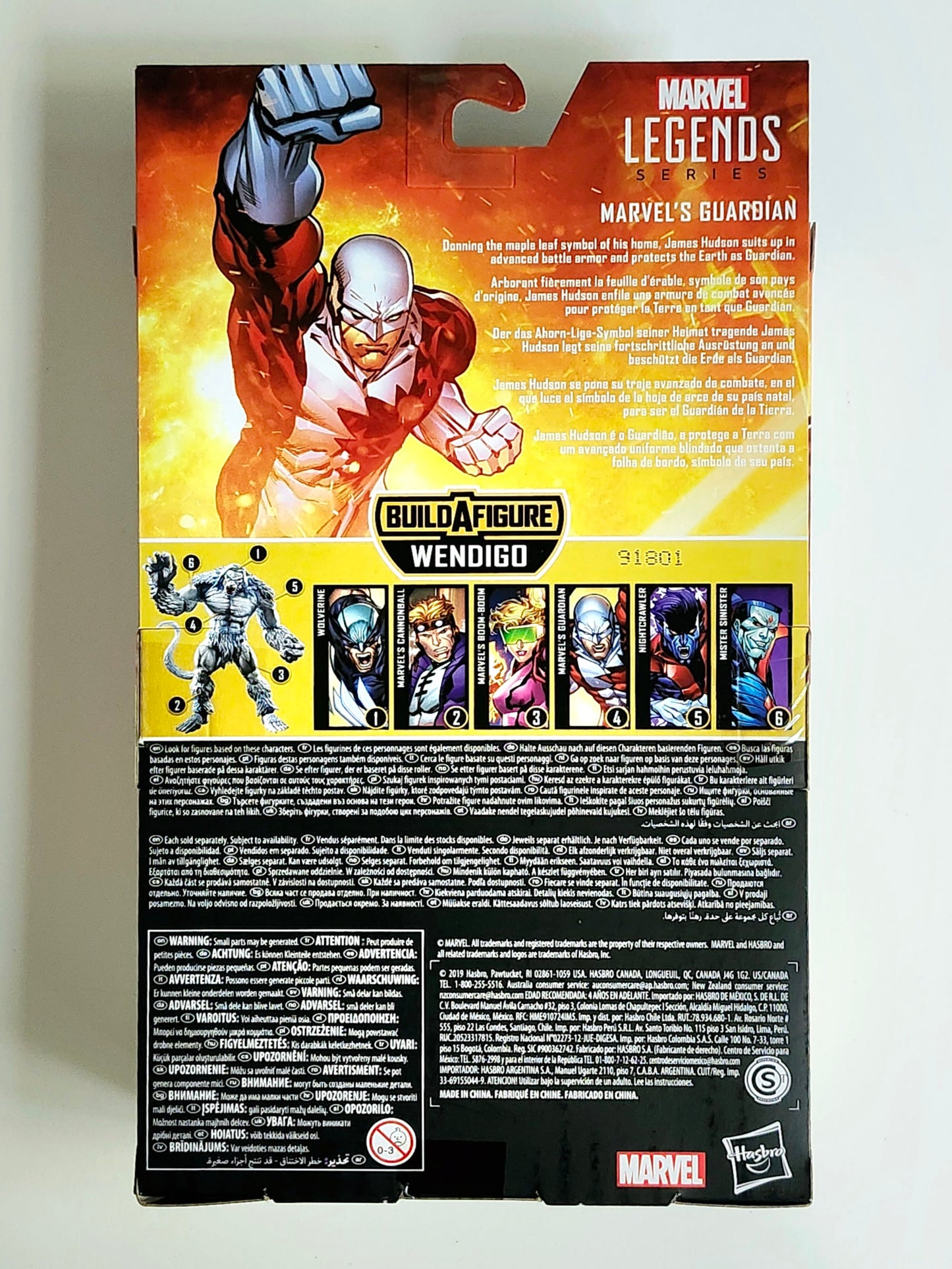 Marvel Legends Wendigo Series Guardian 6-Inch Action Figure