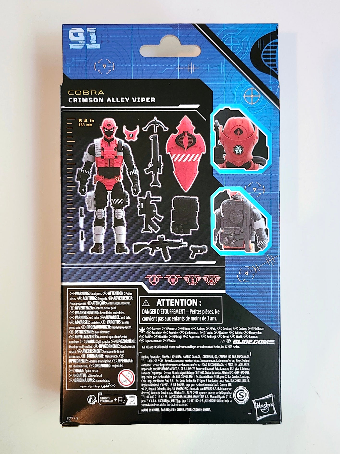 G.I. Joe Classified Series #91 Crimson Alley Viper Exclusive 6-Inch Action Figure