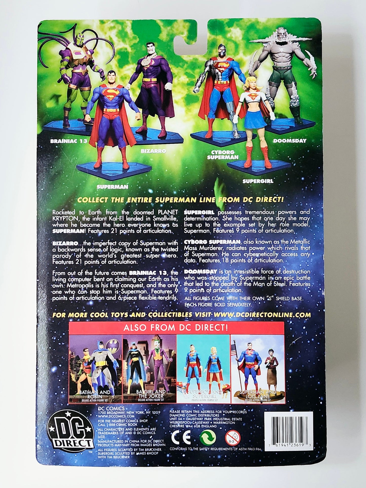 Superman Series 1 Bizarro Action Figure from DC Direct