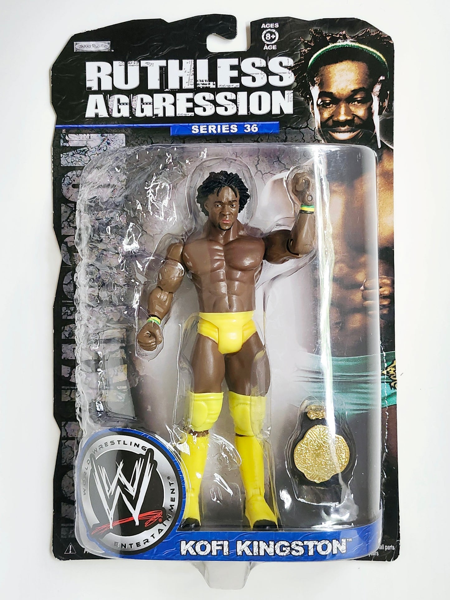 WWE Ruthless Aggression Series 36 Kofi Kingston Action Figure