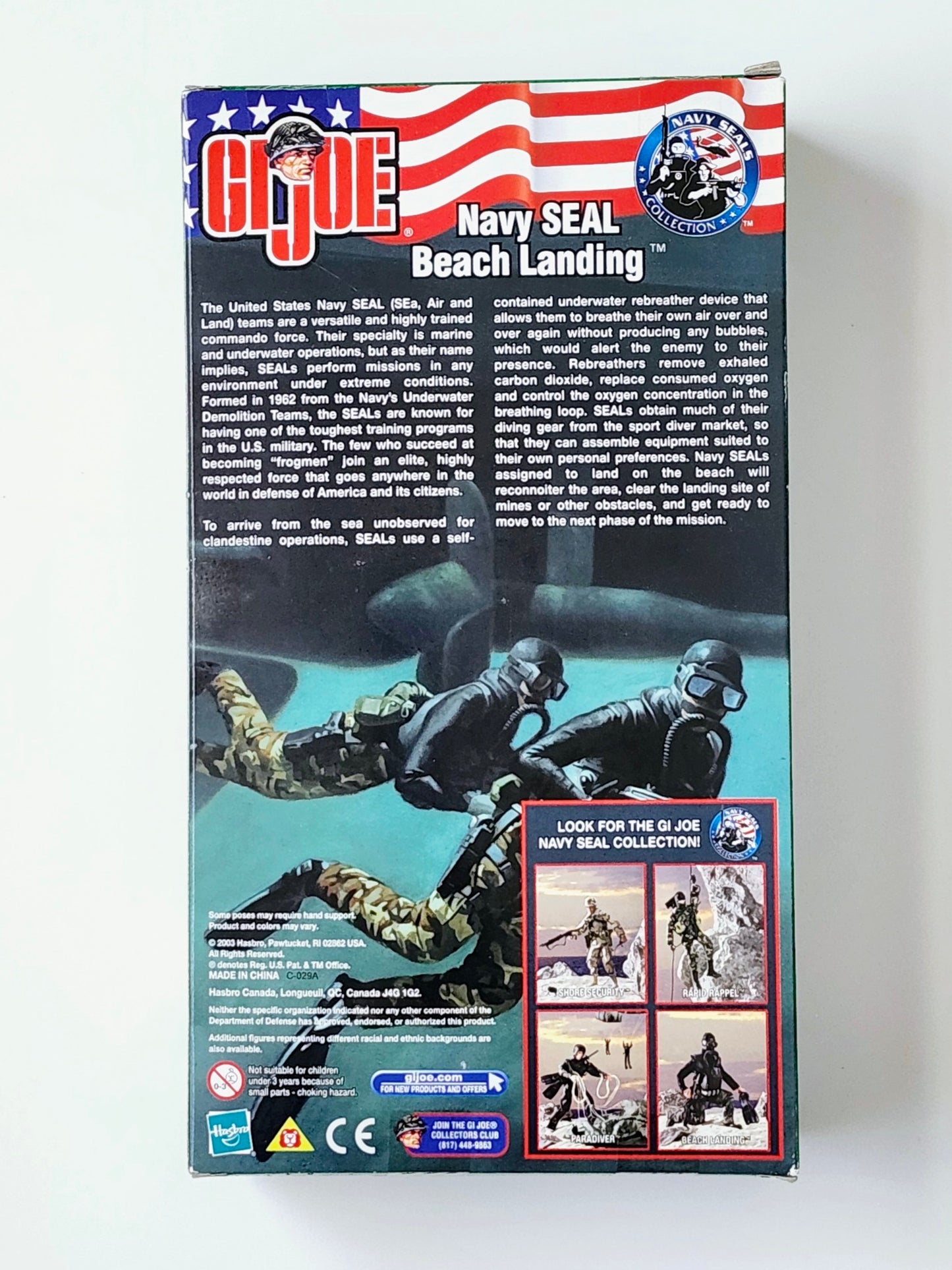 G.I. Joe Navy SEAL Beach Landing (Caucasian) 12-Inch Action Figure
