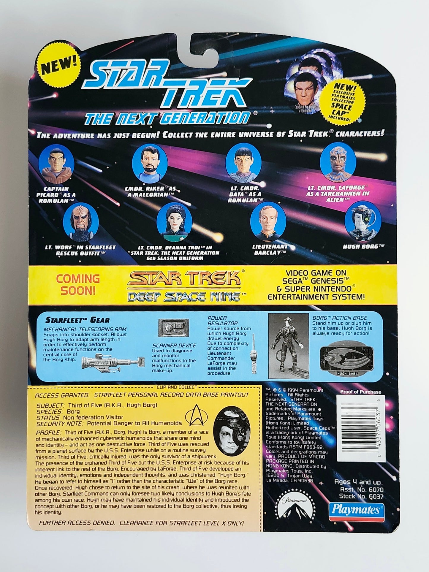 Star Trek: The Next Generation Hugh Borg 4.5-Inch Action Figure