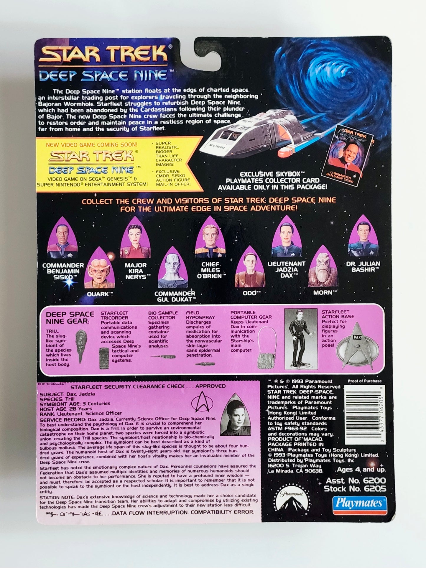 Star Trek: Deep Space Nine Lieutenant Jadzia Dax 4.5-Inch Action Figure