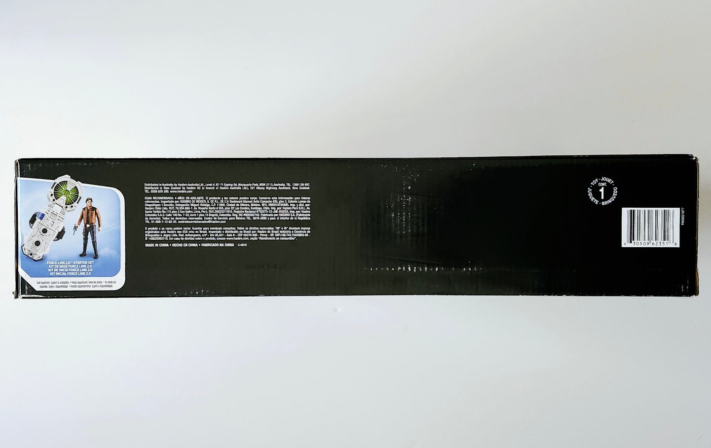 Star Wars Force Link 2.0 Kessel Run Millennium Falcon and Han Solo 3.75-Inch Scale Vehicle with Action Figure