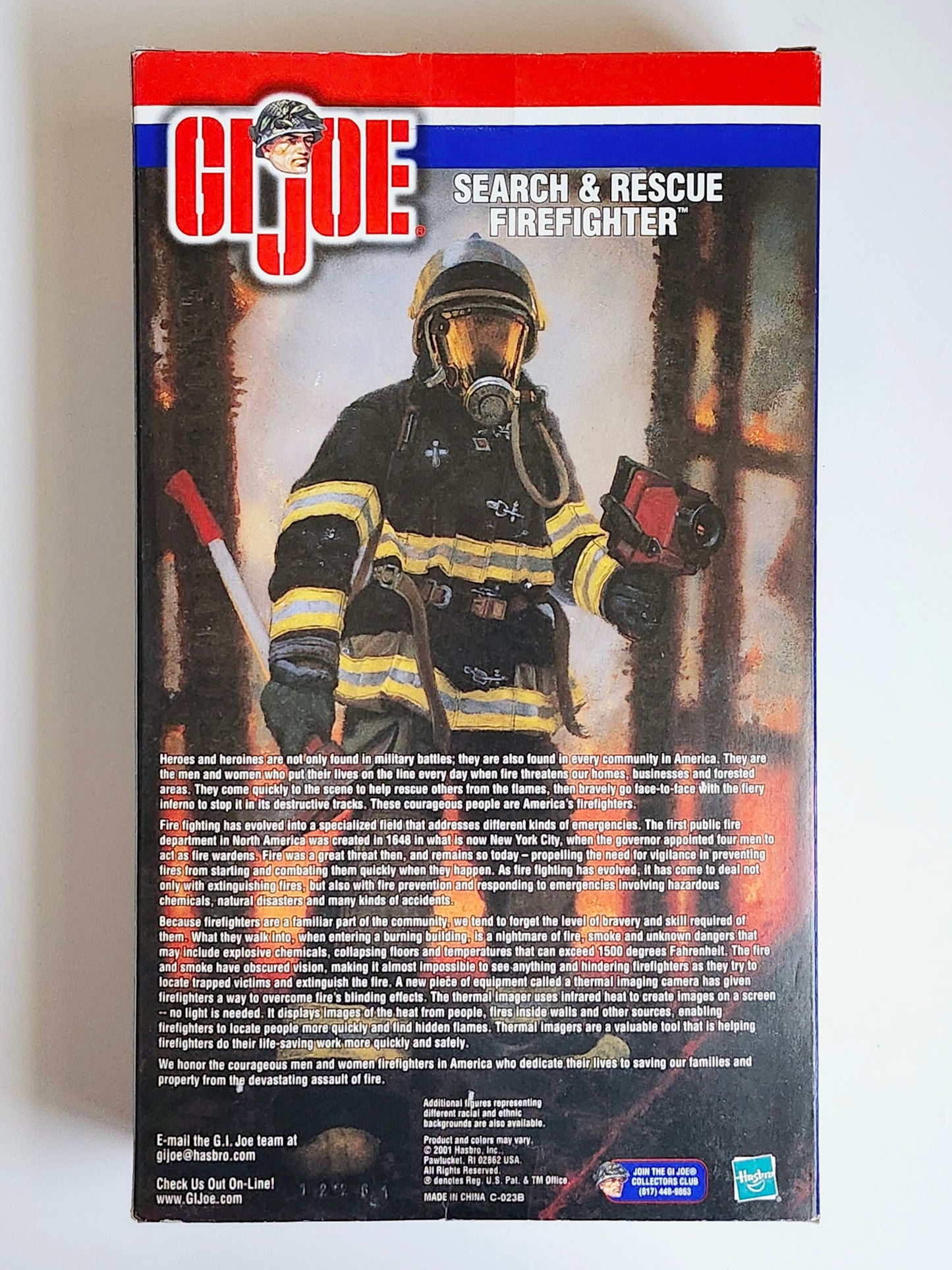G.I. Joe Search & Rescue Firefighter (Caucasian) 12-Inch Action Figure