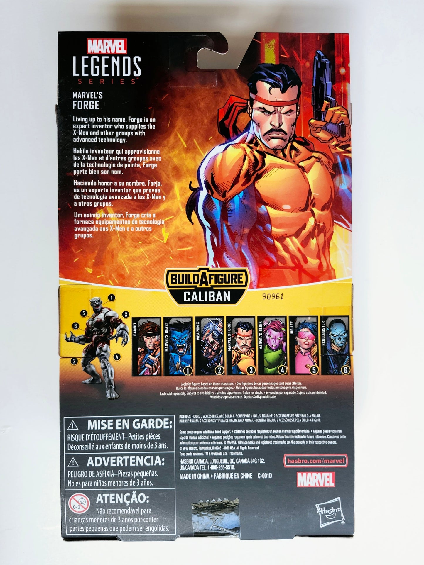 Marvel Legends Caliban Series Forge 6-Inch Action Figure