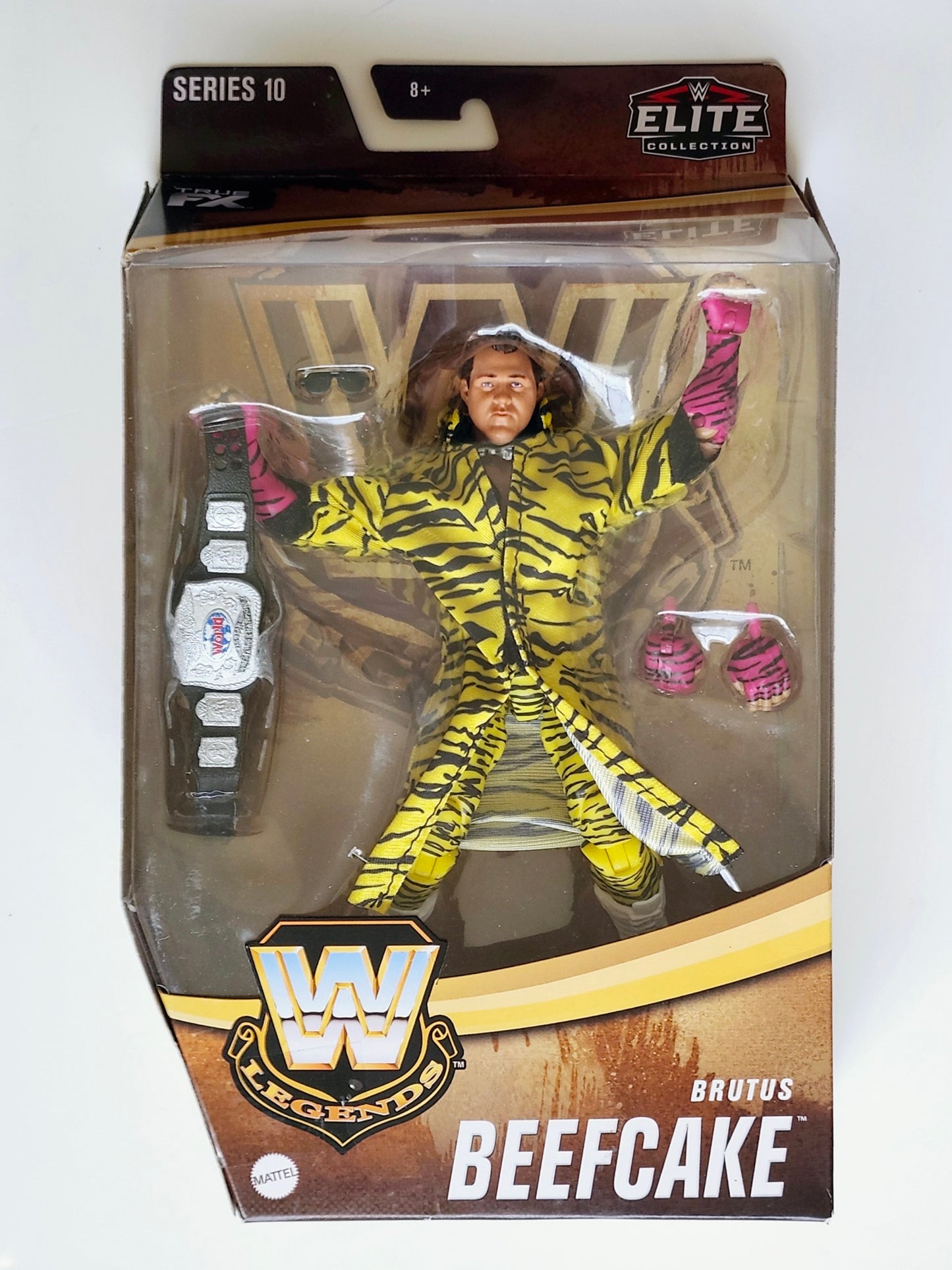 WWE Legends Elite Collection Series 10 Brutus Beefcake (Yellow Pants) Exclusive Action Figure