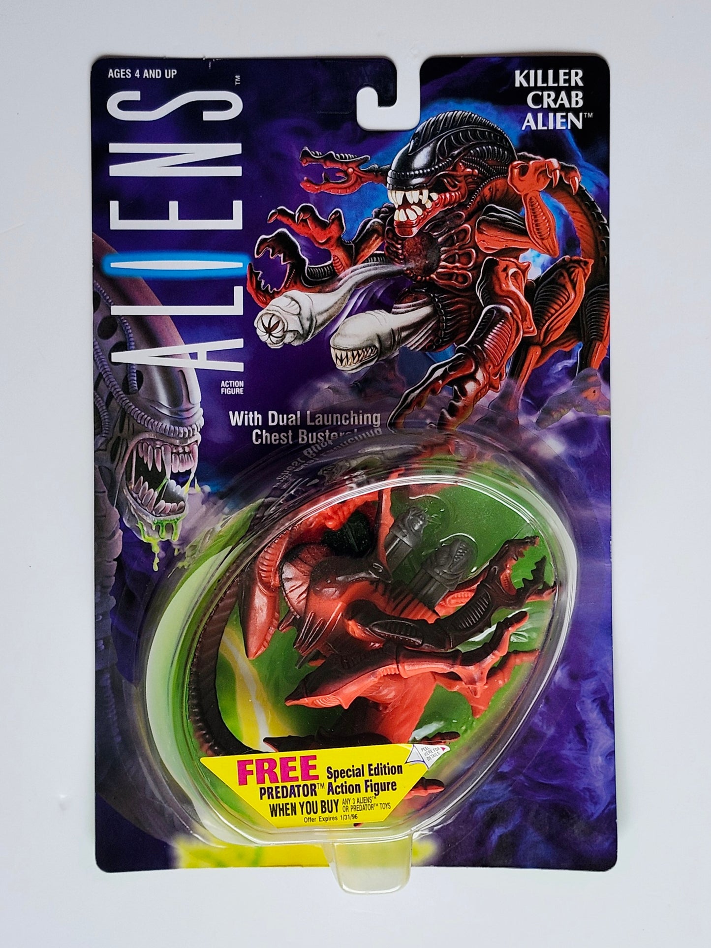 Aliens Killer Crab Alien Action Figure, 1993