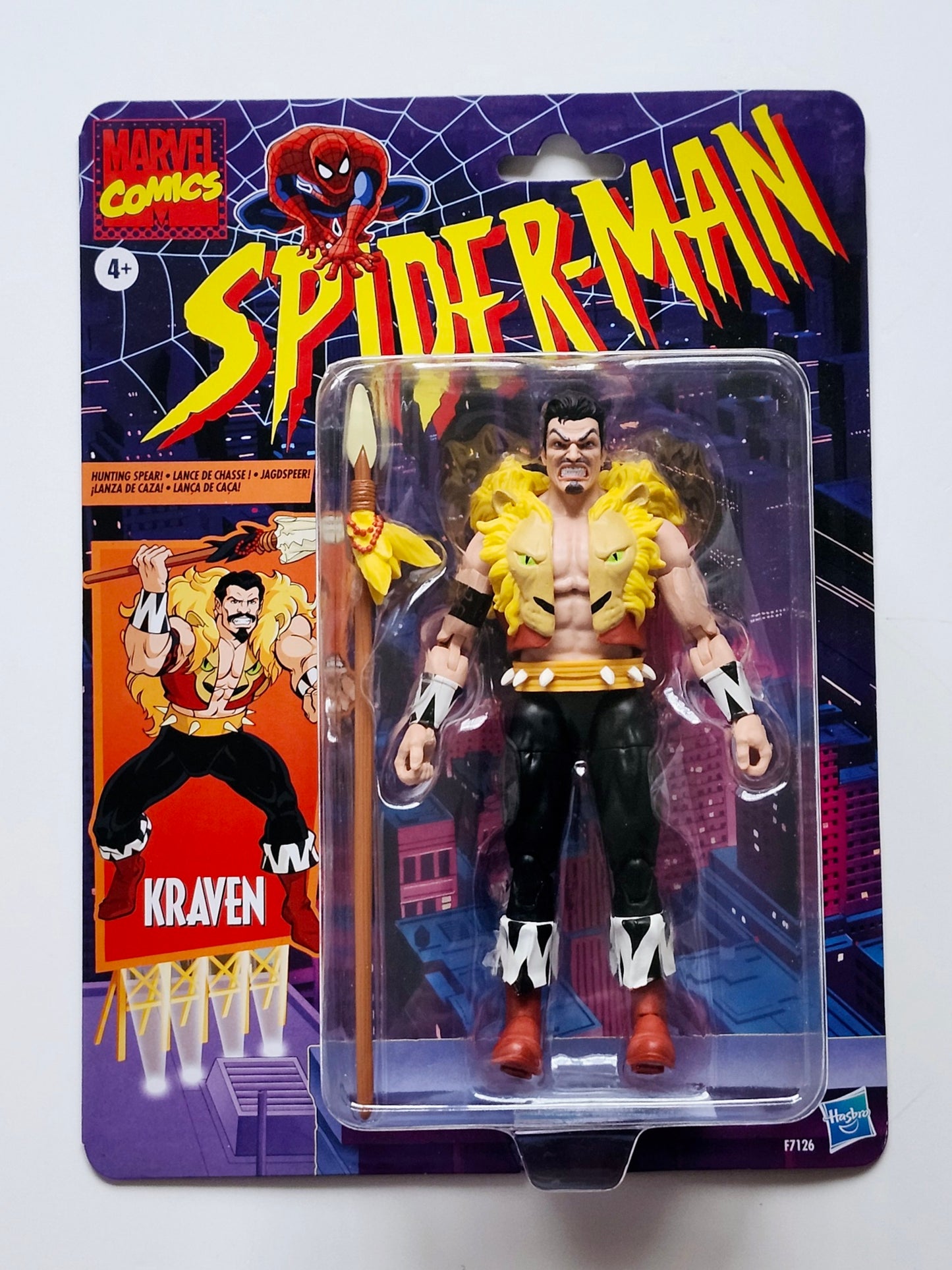 Spider-Man Retro Collection Kraven 6-Inch Scale Action Figure