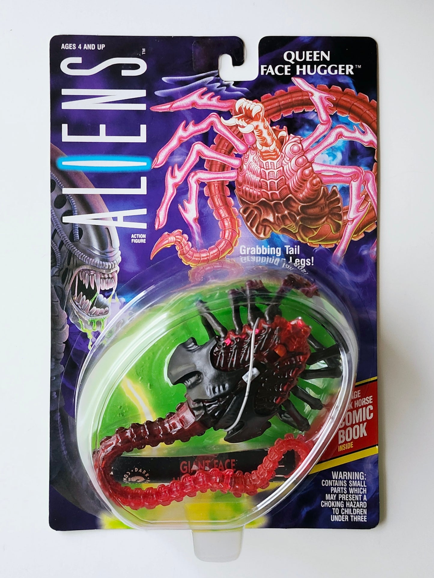 Aliens Queen Face Hugger Action Figure, 1992