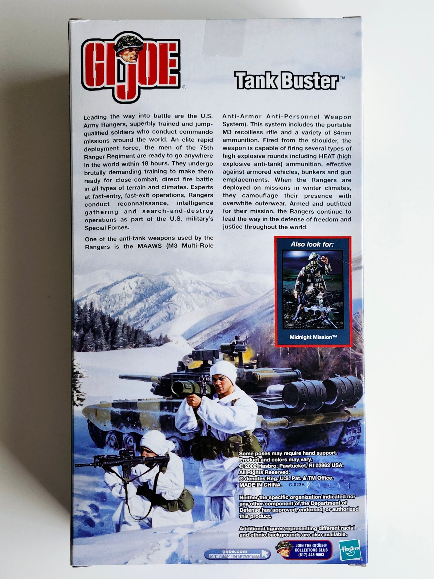 G.I. Joe Army Rangers Collection Tank Buster 12-Inch Action Figure