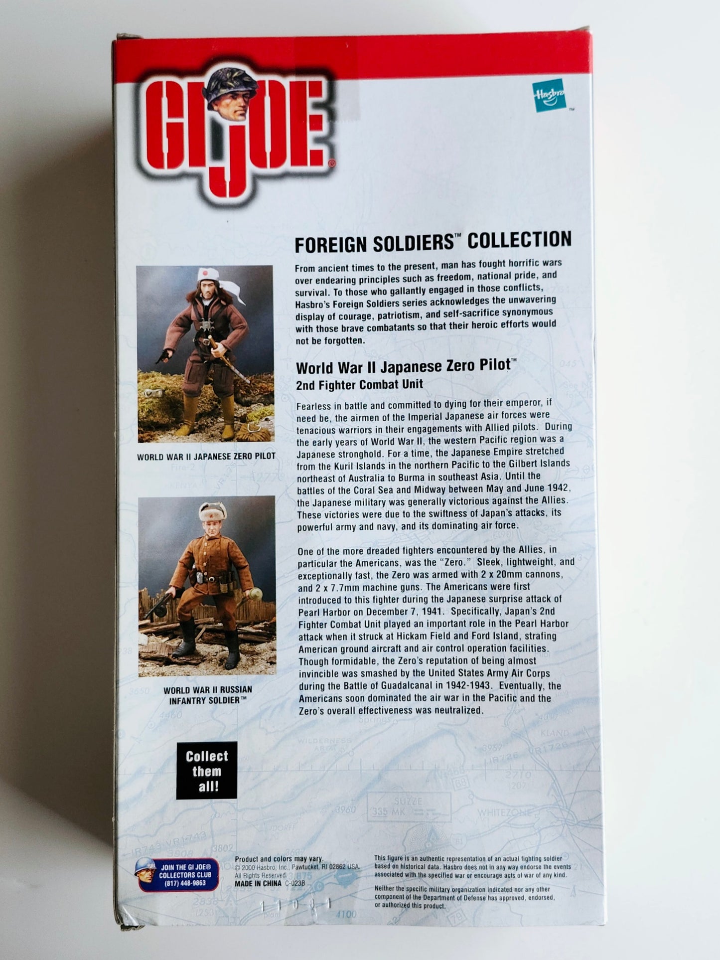 G.I. Joe Foreign Soldiers Collection World War II Japanese Zero Pilot 12-Inch Action Figure