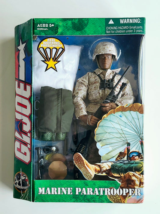 G.I. Joe Marine Paratrooper (African-American) 12-Inch Action Figure