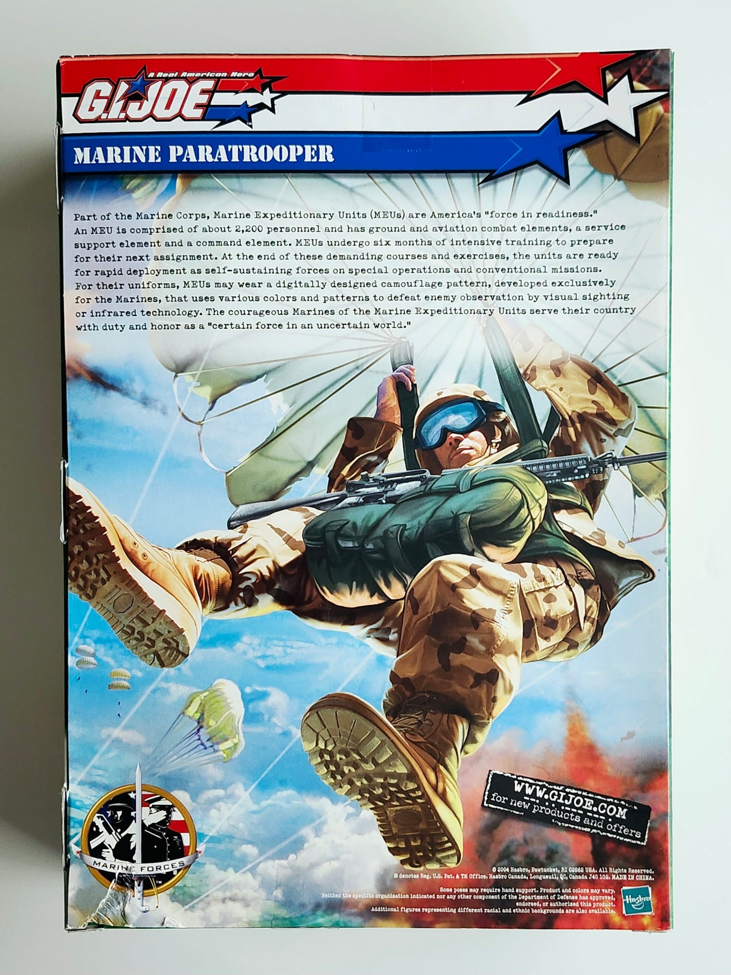 G.I. Joe Marine Paratrooper (African-American) 12-Inch Action Figure