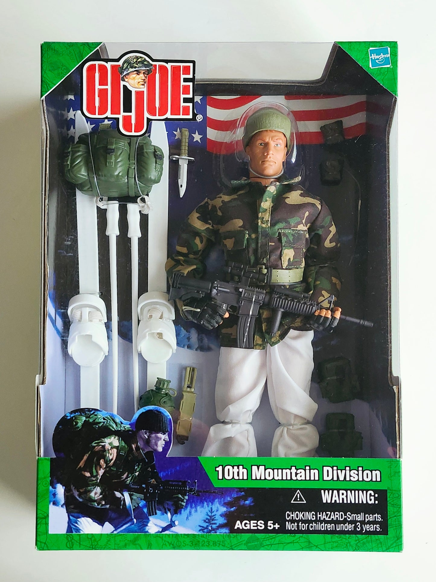 G.I. Joe 10th Mountain Division (Caucasian) 12-Inch Action Figure, 2003