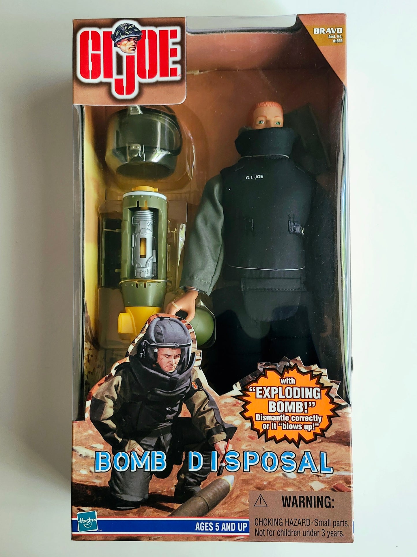 G.I. Joe Bomb Disposal (Caucasian) 12-Inch Action Figure