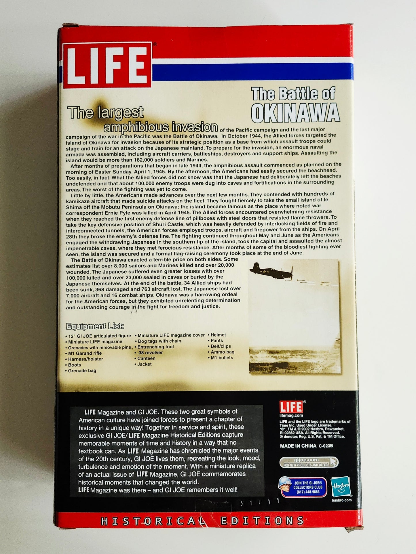G.I. Joe Life Historical Editions The Battle of Okinawa 12-Inch Action Figure