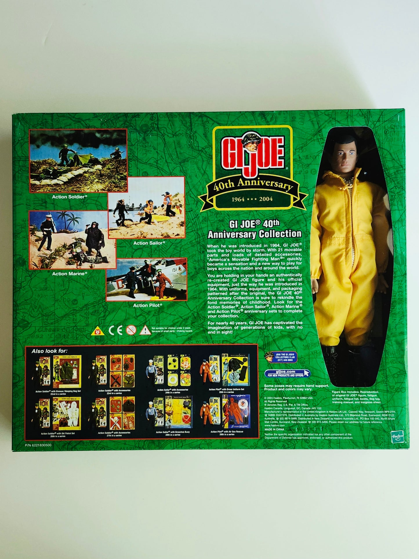 G.I. Joe 40th Anniversary Action Pilot with Dress Uniform 12-Inch Action Figure Set 25th in a Series