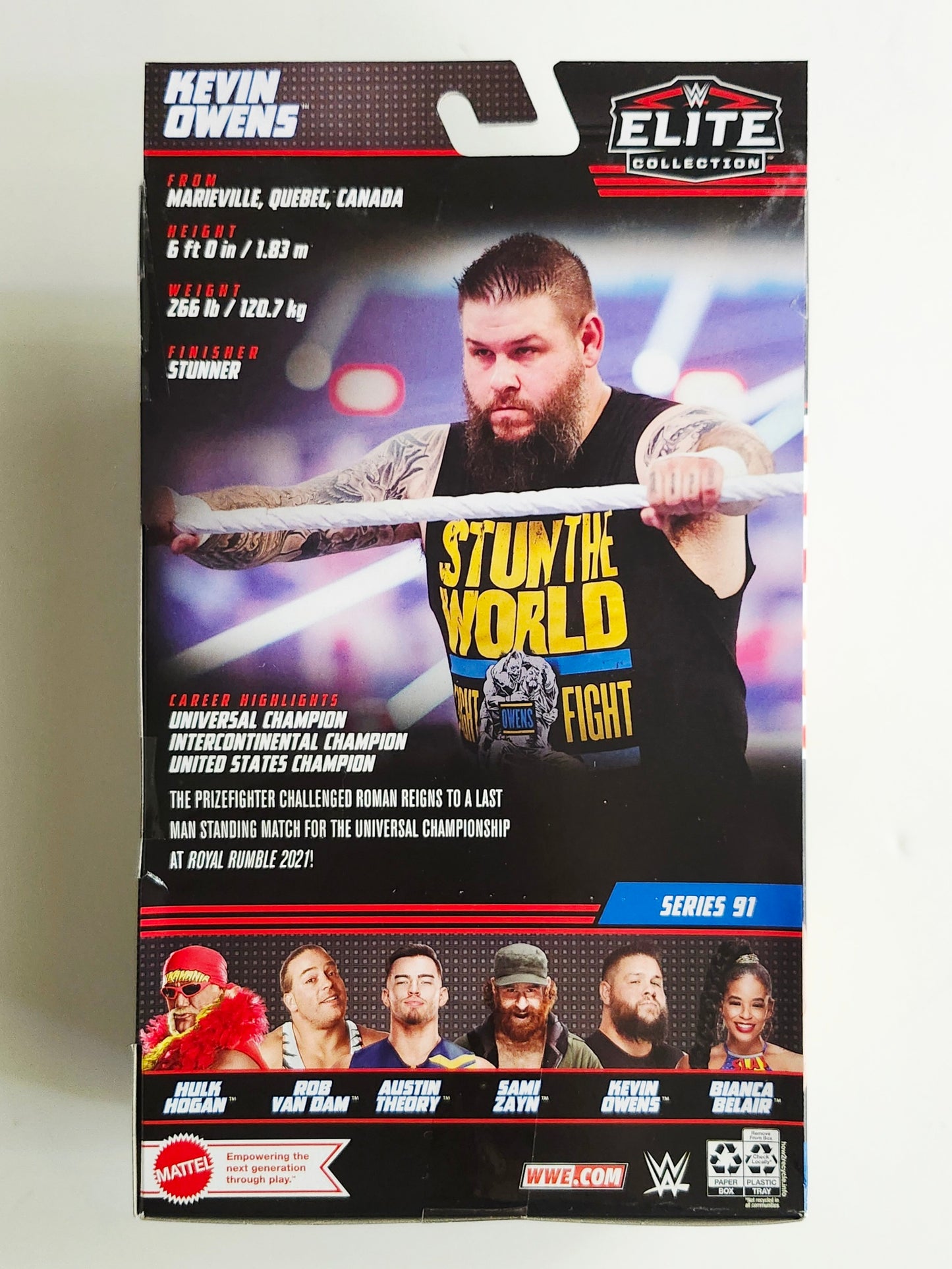 WWE Elite Collection Series 91 Kevin Owens Action Figure
