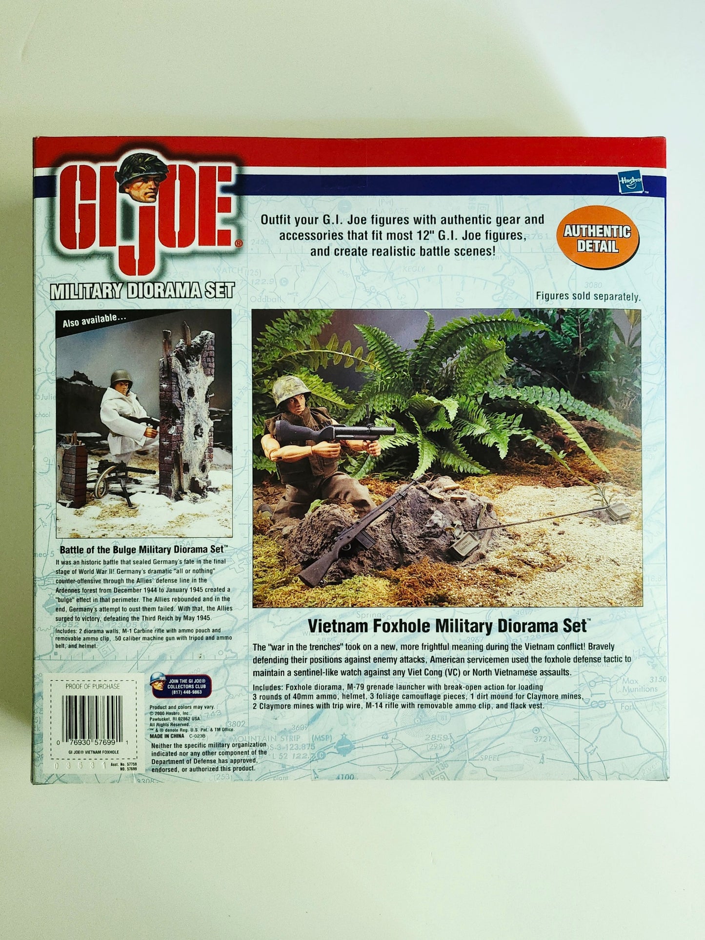 G.I. Joe Vietnam Foxhole Military Diorama Set