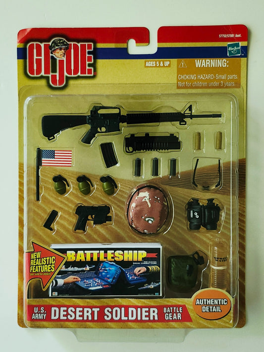 G.I. Joe Battle Gear U.S. Army Desert Soldier 12-Inch Action Figure Accessories