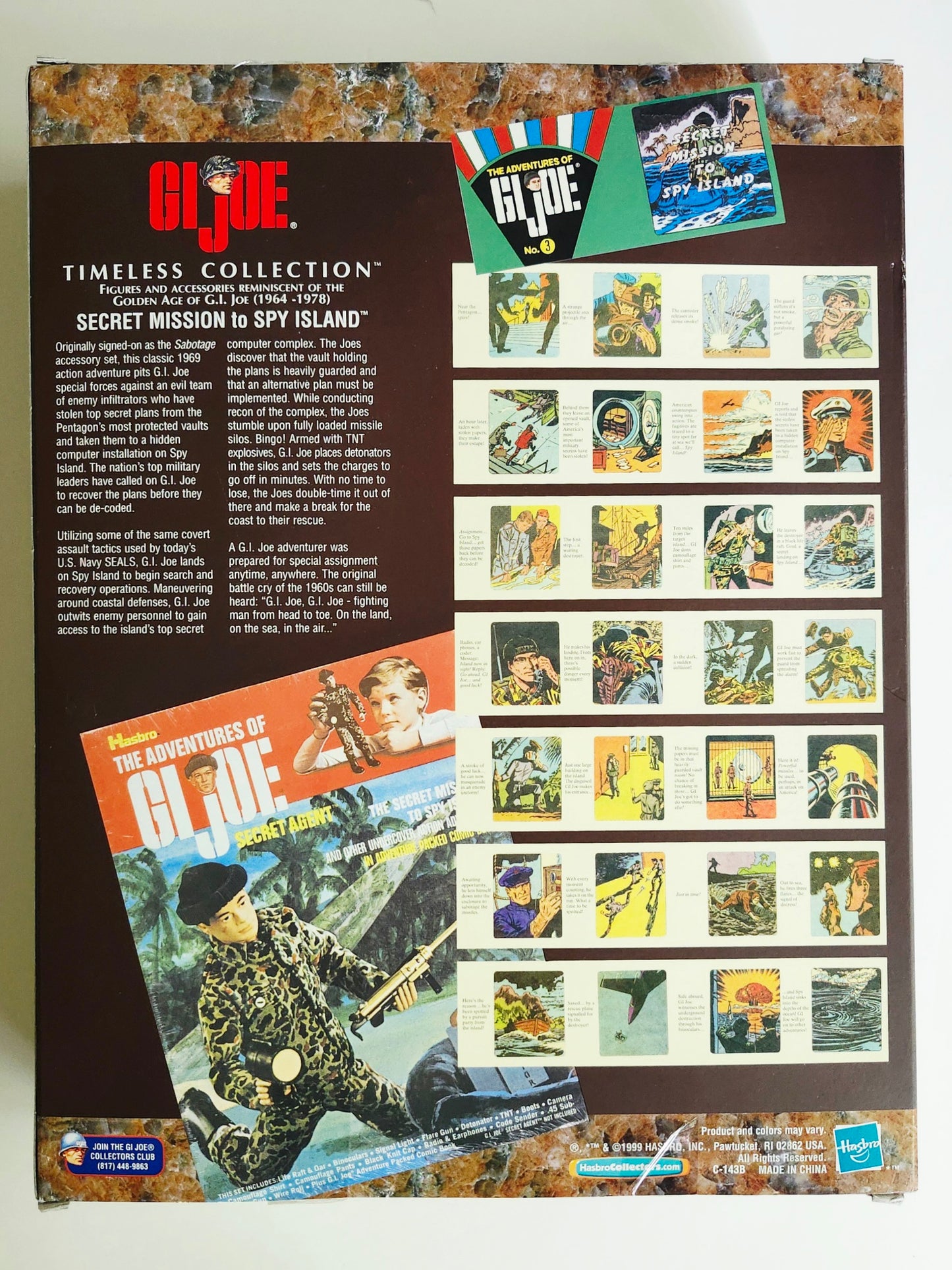 G.I. Joe Timeless Collection Secret Mission to Spy Island (Caucasian) 12-Inch Action Figure
