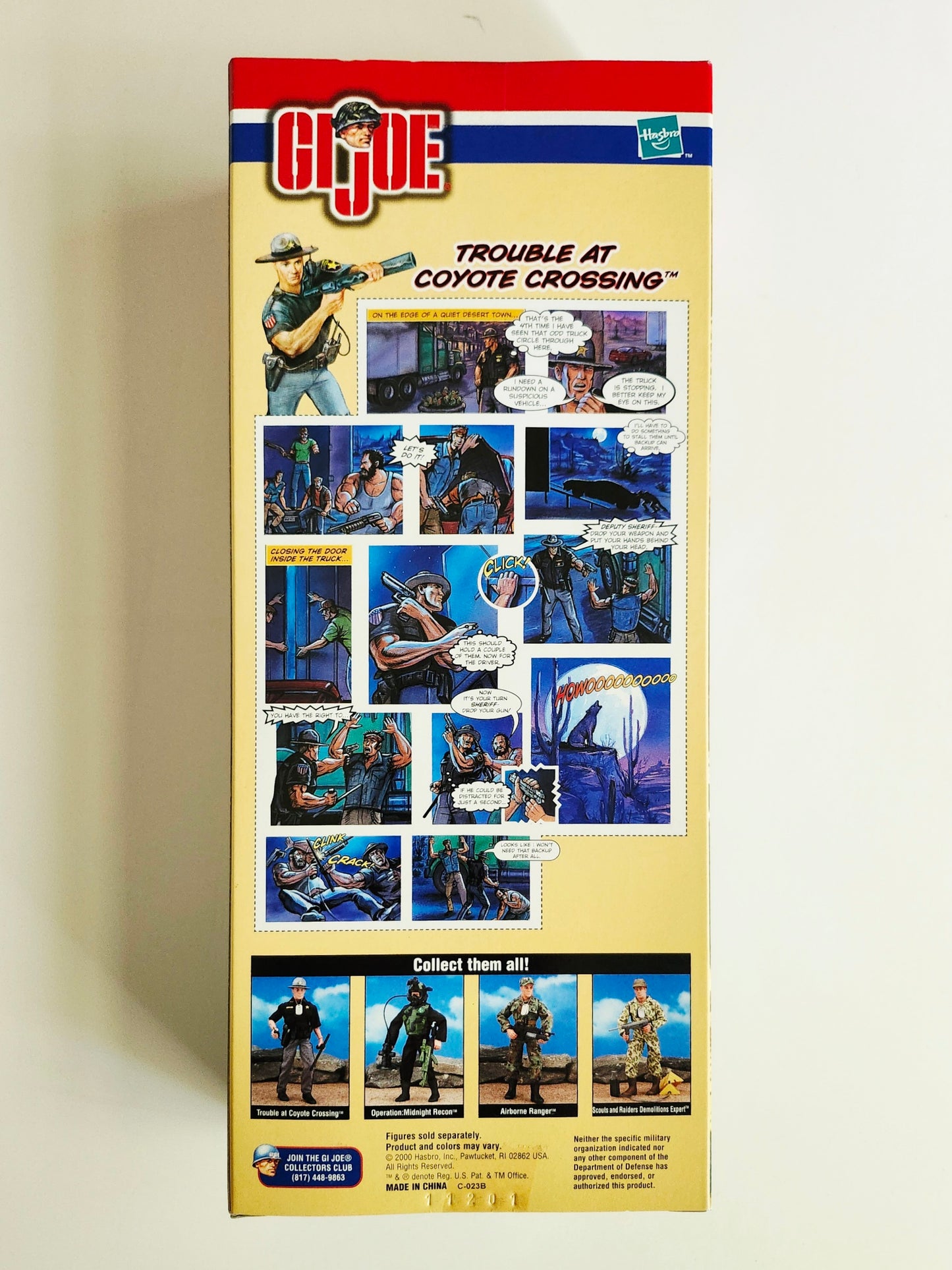 Adventures of G.I. Joe Trouble at Coyote Crossing (Caucasian) 12-Inch Action Figure (Boxed)