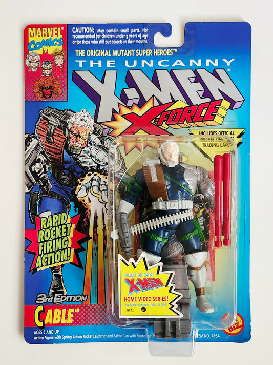 X-Men/X-Force 3rd Edition Cable 5-Inch Action Figure, 1993