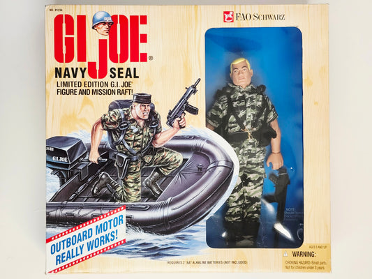 G.I. Joe Navy Seal and Mission Raft Exclusive 12-Inch Action Figure and Vehicle, Pre-Owned