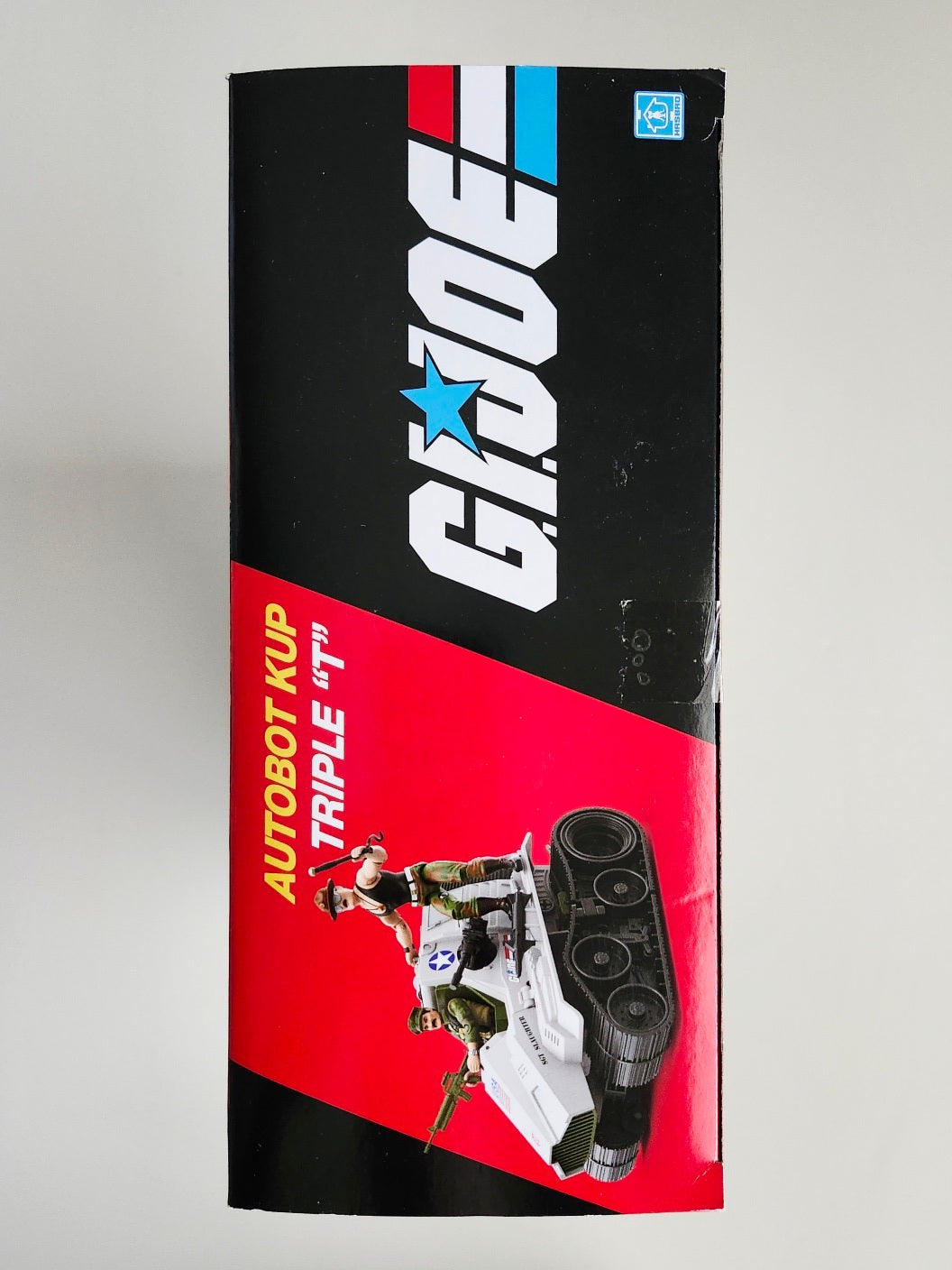 G.I. Joe x Transformers Collaborative Kup Triple T with Sgt. Slaughter and Leatherneck Action Figures