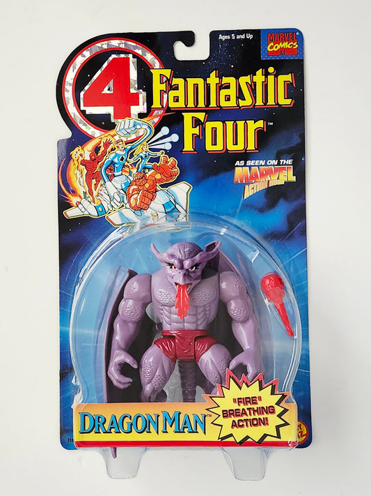 Fantastic Four Dragon Man with "Fire" Breathing Action 5-Inch Action Figure