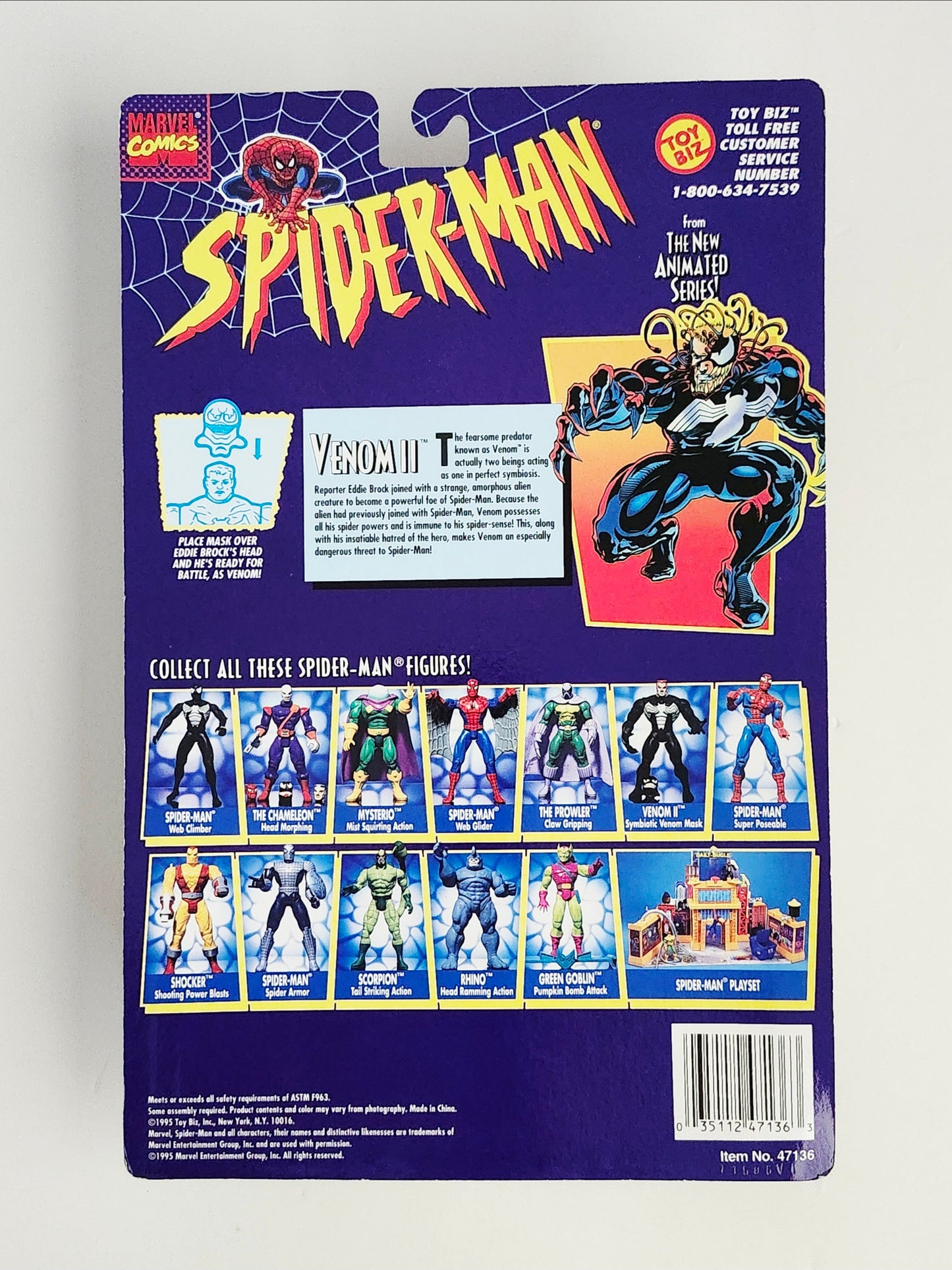 Spider-Man Venom II 5-Inch Action Figure