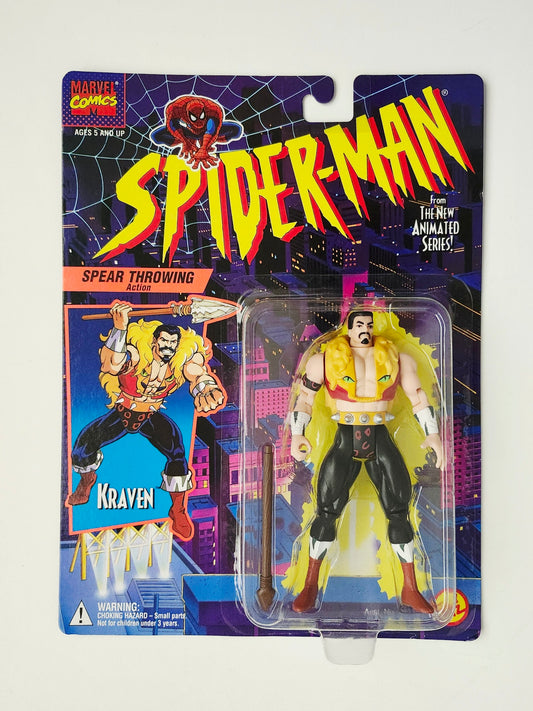 Spider-Man Kraven with Spear Throwing Action 5-Inch Action Figure