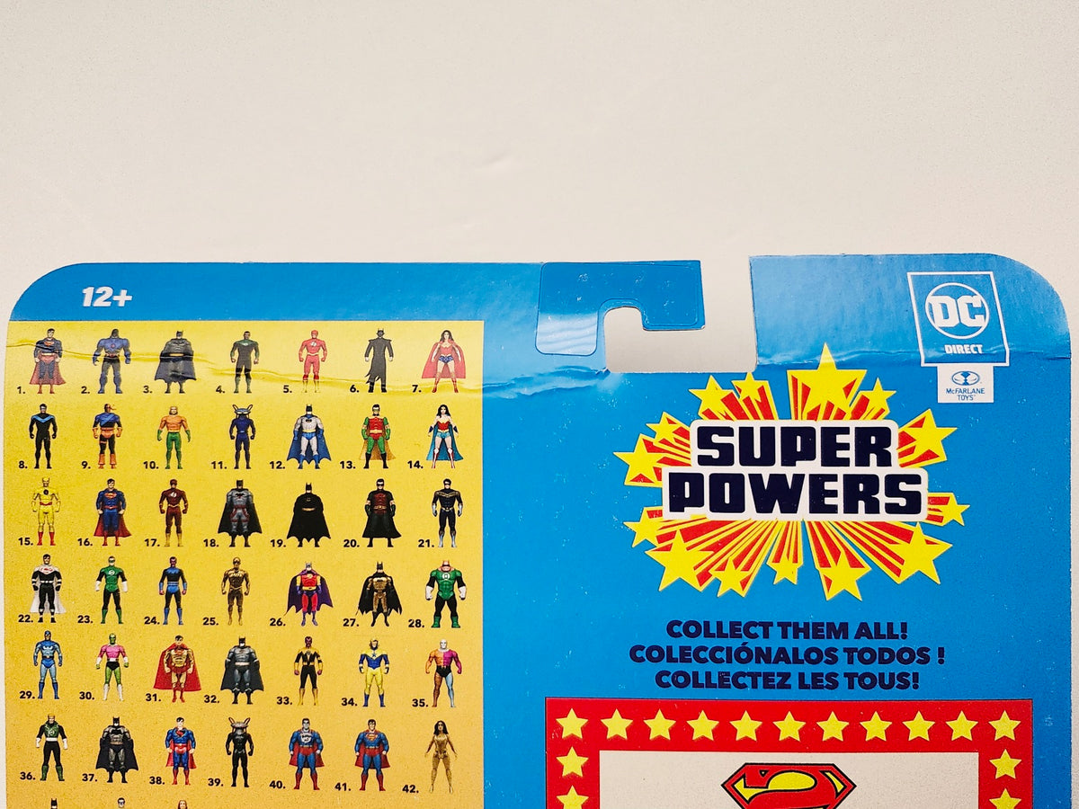 DC Super Powers Bizarro (Tales of the Bizarro World) 4.5-Inch Action Figure, Not Mint