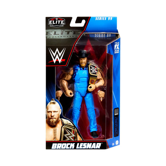 WWE Elite Collection Series 99 Brock Lesnar (Blue Overalls Chase) Action Figure