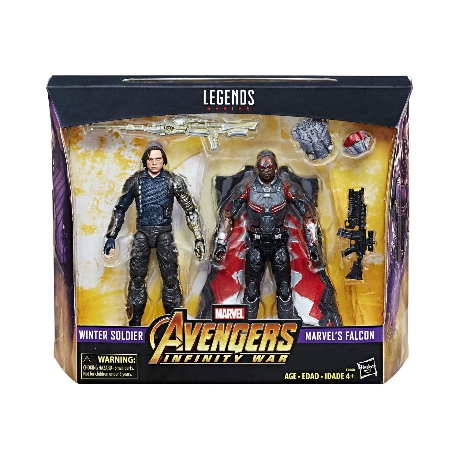 Marvel Legends Avengers Infinity War Winter Soldier and Falcon