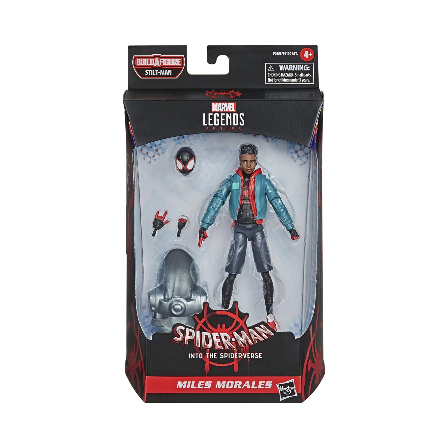 Miles Morales Action Figure Spider-Man Marvel shops Legends 6-Inch